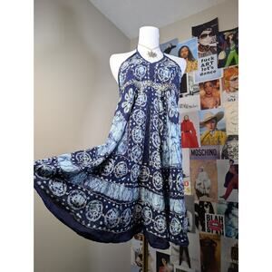 Tie Dye Bohemian Dress